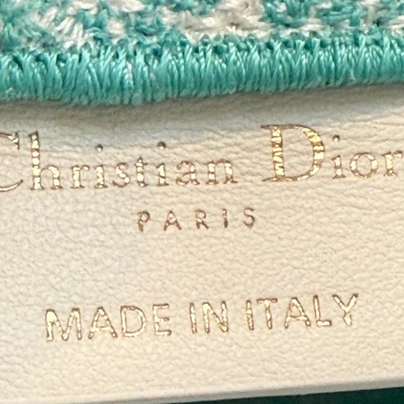 NEW 2024 Christian Dior Medium Jade Green Dioriviera Book Tote Handbag - Picture 10 of 11